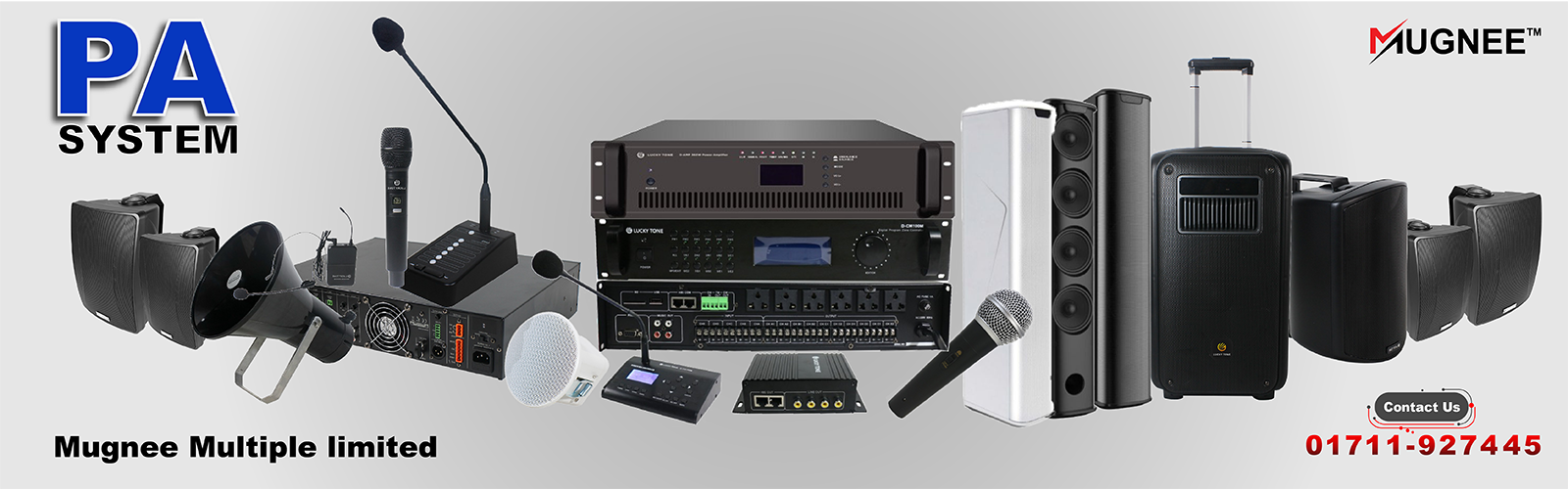 PA System Banner For Website