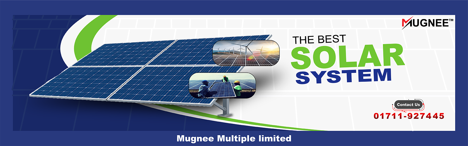 Solar Banner For Website